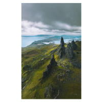 Fotografie Aerial View of Old Man of, EP-stock, (24.6 x 40 cm)