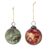 Bloomingville sada vánočních ozdob (2-pack)