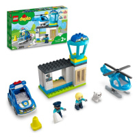 LEGO - Policejní stanice a vrtulník
