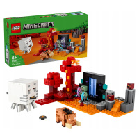 Lego Minecraft Přepadení V Portálu Do Netheru 21255