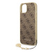 Guess GUHCP14MGF4GBR hard silikonové pouzdro iPhone 14 PLUS 6.7" brown 4G Charms Collection