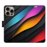 iSaprio Flip pouzdro Color Waves pro iPhone 15 Pro Max