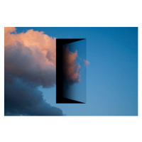Ilustrace View of the sky with a doorway in it., Maciej Toporowicz, NYC, 40x26.7 cm