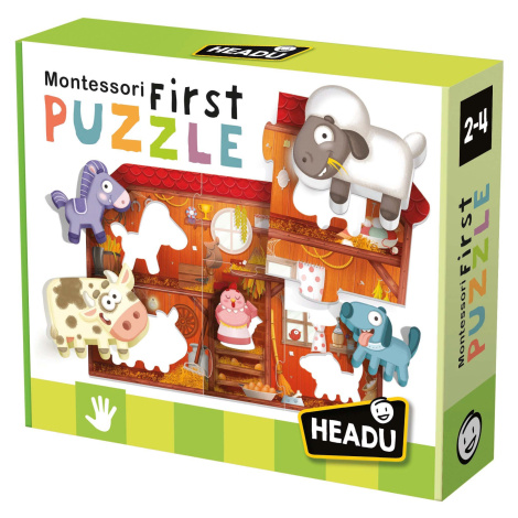 Headu: Montessori Moje první puzzle - Farma