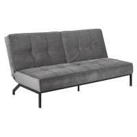 Dkton Designová rozkládací sedačka Amadeo 198 cm tmavě šedá