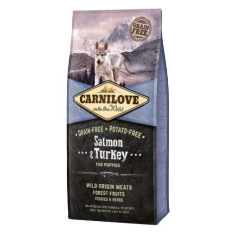 Carnilove Dog Salmon & Turkey for Puppies 12kg