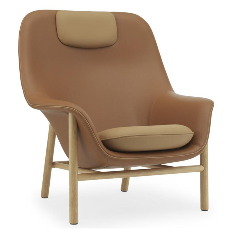 Normann Copenhagen designová křesla Drape Lounge Chair High Wood