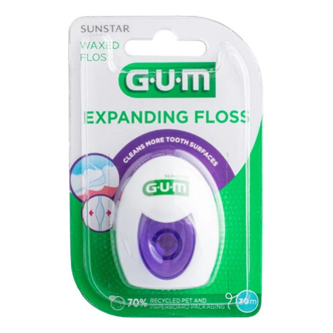 GUM Expanding zubní nit, 30m