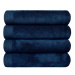 SCANquilt ručník MODAL SOFT tm. modrá 50 × 30 cm