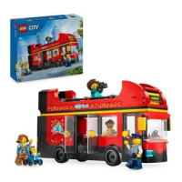 Lego Červený dvoupodlažní vyhlídkový autobus