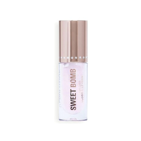 REVOLUTION Sweet Bomb Lip Gloss Candyfloss Pink Glitter 4,5 ml Makeup Revolution