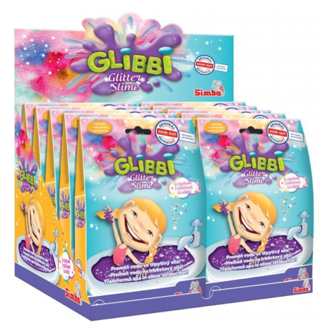 Glibbi Glitter Slime sliz fialový třpytivý