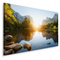 Plátno Východ Slunce V Yosemitském Údolí Varianta: 120x80