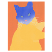 Ilustrace Blue Fur, Little Dean, (30 x 40 cm)