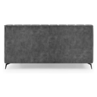 LuxD Designová postel Rotterdam 180 x 200 cm šedý samet