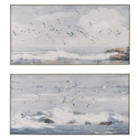 Obrazy v sadě 2 ks 120x80 cm Sea – Ixia