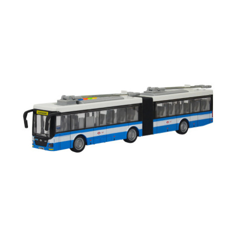 CITY SERVICE CAR - Trolejbus kloubový modro-bílý 1:16 Sparkys