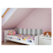Vylen Nástěnný ochranný pás LOOP za postel do dětského pokoje Zvolte barvu: Hnědá