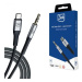 Kabel 3MK AUX Cable USB-C - Jack 3.5 mm 1m