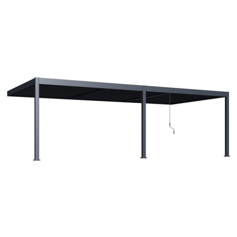 Rojaplast bioklimatická pergola INTRO DUO 8x4 m, hliník - do stěny