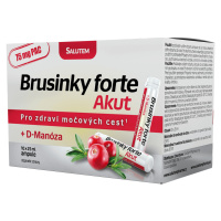 Salutem Pharma Brusinky Forte Akut 1500mg + D-Manosa 10 ampulí