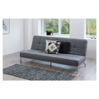 Dkton Designová rozkládací sedačka Amadeo 198 cm šedá