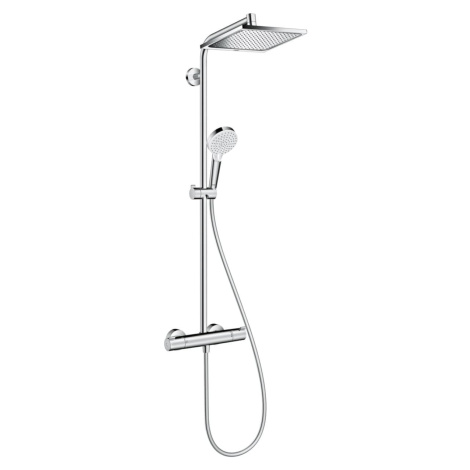 Sprchový systém Hansgrohe Crometta E na stěnu s termostatickou baterií chrom 27281000