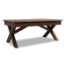 SHUMEE Konferenční stolek, masivní recyklované dřevo, 110 × 60 × 45 cm, 244492
