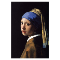 Reprodukce obrazu 50x70 cm Girl with a Pearl Earring - Fedkolor