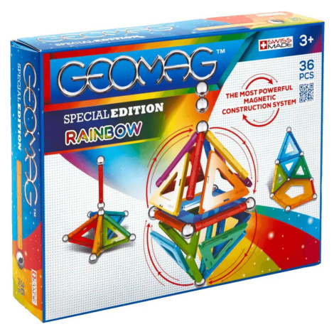 Geomag Magnetická stavebnice Geomag Rainbow 36ks MSGE1559