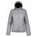 Dámská zimní bunda Down Jacket, silver grey