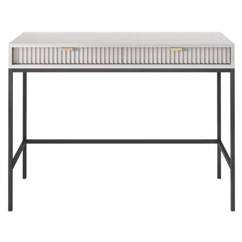 Piaski Toaletní stolek Nova 104 cm šedý/černý