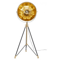 KARE Design Stojací lampa Cinema - zlatá, 190cm