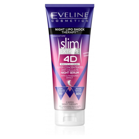 EVELINE SLIM 4D Lipo Shock noční sérum 250ml