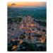 Fotografie San Gimignano town at night with, Pol Albarrán, 30 × 40 cm