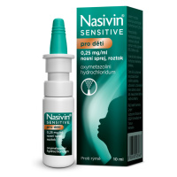 Nasivin Sensitive Děti 0.25mg/ml nas.spr.sol 10ml