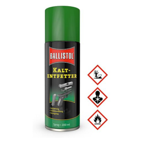 Odmašťovač Ballistol Robla Cold Degreaser Spray, 200 ml