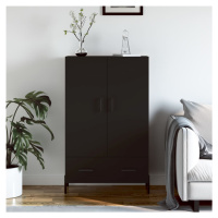 vidaXL Skříň highboard černá 69,5 x 31 x 115 cm kompozitní dřevo