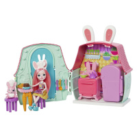 Enchantimals domácí mazlíčci chatka bree bunny, mattel gyn60