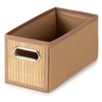 Bambusový úložný box v přírodní barvě 15x31x15 cm – Compactor