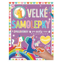 Velké samolepky a omalovánky pro malé ruce Jednorožci Svojtka & Co. s. r. o.