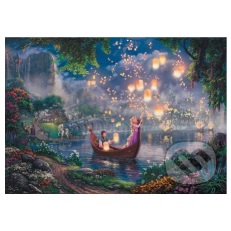 Na vlásku - Thomas Kinkade - puzzle z kategorie 60 - 300 dílků Oscar Schmidt