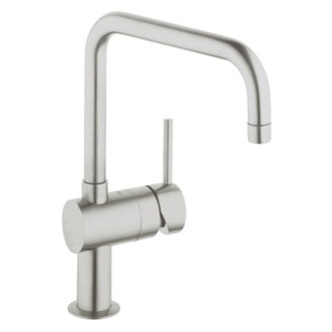 Grohe Minta dřezová baterie s otočným raménkem supersteel 32488dc0 G32488DC0