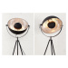 LuxD 25958 Designová stojanová lampa Atelier 145 cm černo-stříbrná