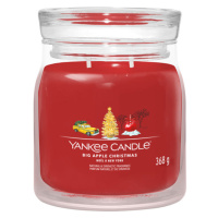 YANKEE CANDLE Signature 2 knoty Big Apple Christmas sklo 368 g