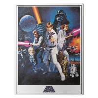 Obraz na plátně Star Wars - Epis IV, 2 cm - 60×80 cm