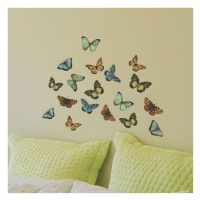 KUPSI-TAPETY Butterflies 59455 samolepící dekorace Crearreda motýli