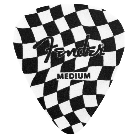 Fender 351 Celluloid Picks, Checkerboard (rozbalené)