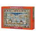 CASTORLAND Puzzle Mapa světa r.1639, 2000 dílků