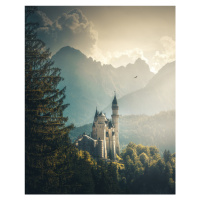 Fotografie Neuschwanstein Castle, Cuma Cevik, 30 × 40 cm